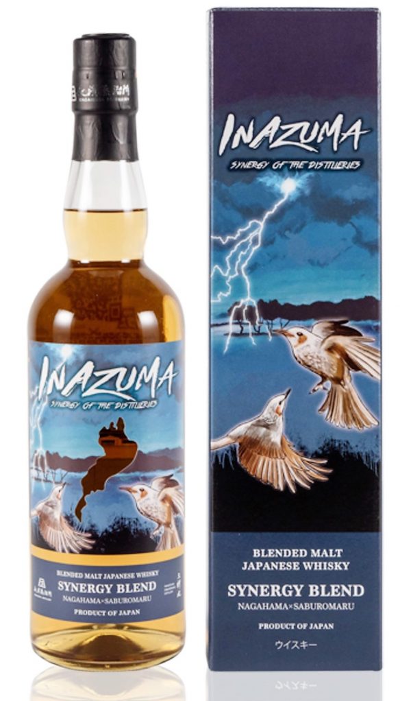700ml Inazuma Blended Malt Synergy Blend Japanese Whisky