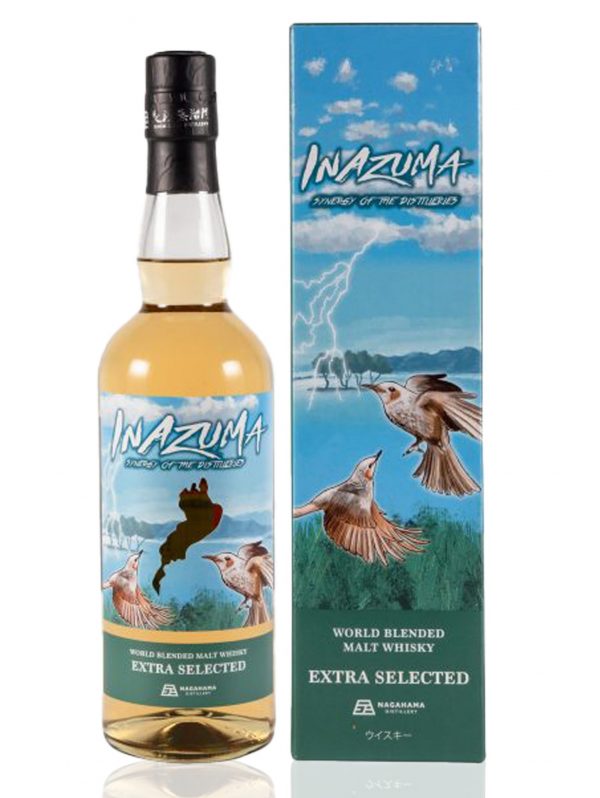 700ml Inazuma World Malt Blended Extra Japanese Whisky