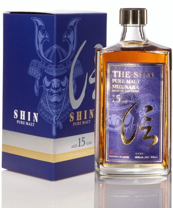 700ml The Shin 15YO Malt Whisky Mizunara Oak Japanese Whisky
