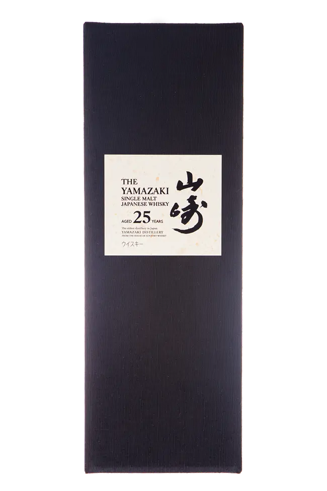 yamazaki 25 year old whisky box