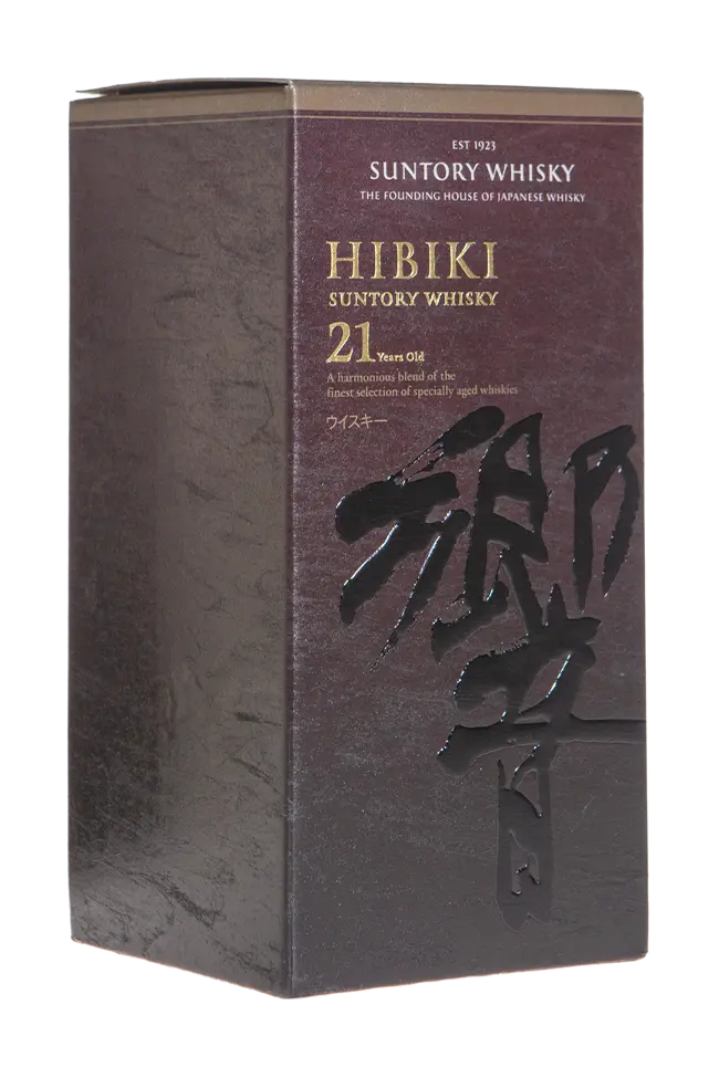 Hibiki 21 Year Old Box