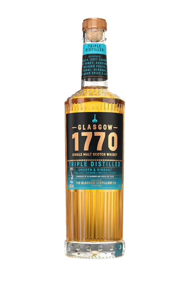 Glasgow 1770 Triple Distilled Single Malt Scotch Whisky 700ml