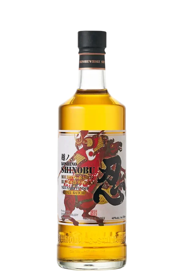 Shinobu Bourbon Based Blended Whisky Mizunara Finish Small Batch 700mL