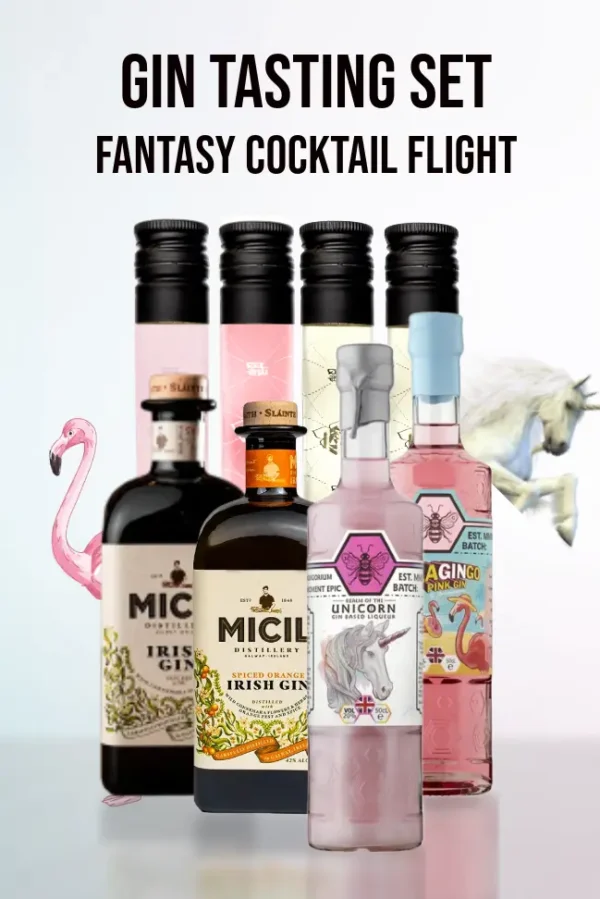 Gin Tasting Set: Fantasy Cocktail Flight