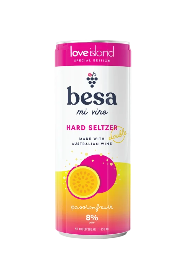Besa Hard Seltzer – Passionfruit (24) 330mL