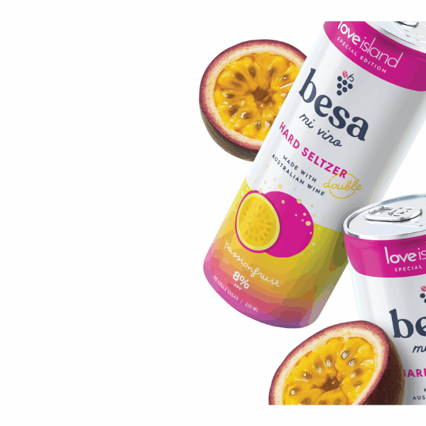 Besa Hard Seltzer – Passionfruit (24) 330mL