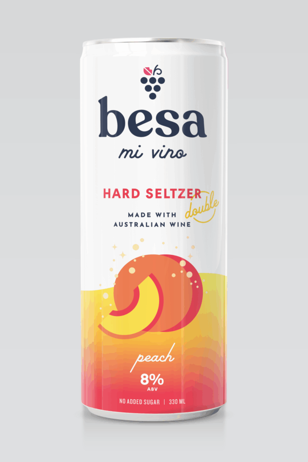 Besa Hard Seltzer – Peach (24) 330mL