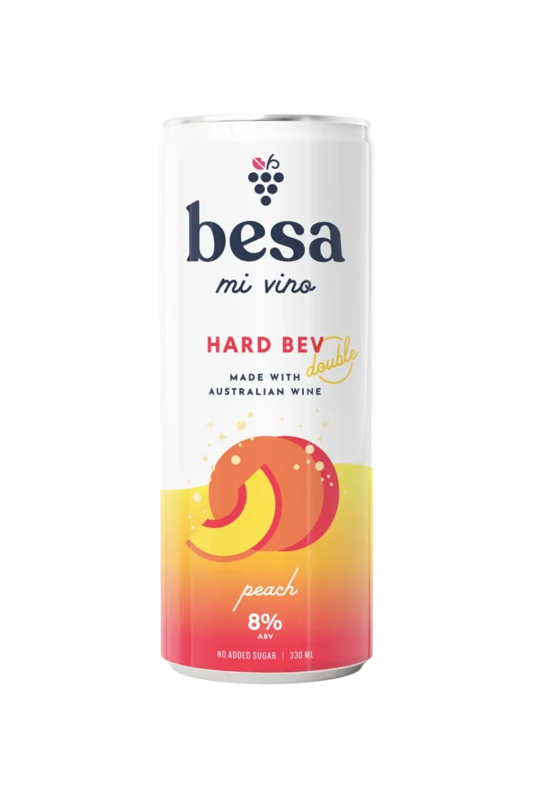 Besa Hard Bev – Peach (24) 330mL