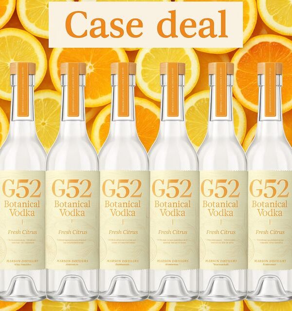 G52 Citrus G52 Citrus Vodka Case 700ml x 6