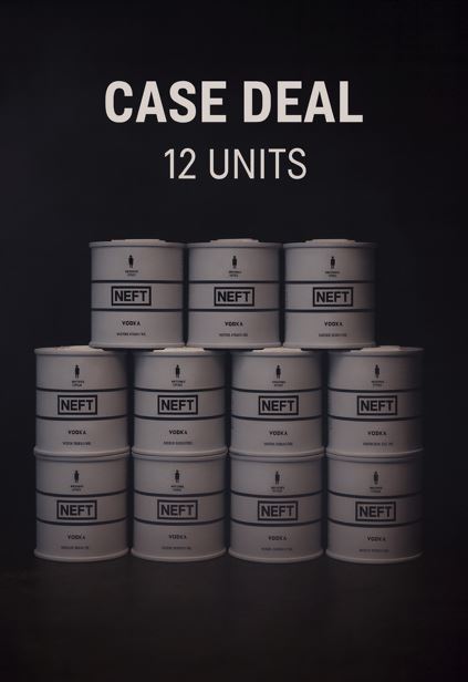 NEFT VODKA CASE 100ml x 12
