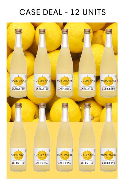 Keigetsu Yuzusake Case 720mL x 12